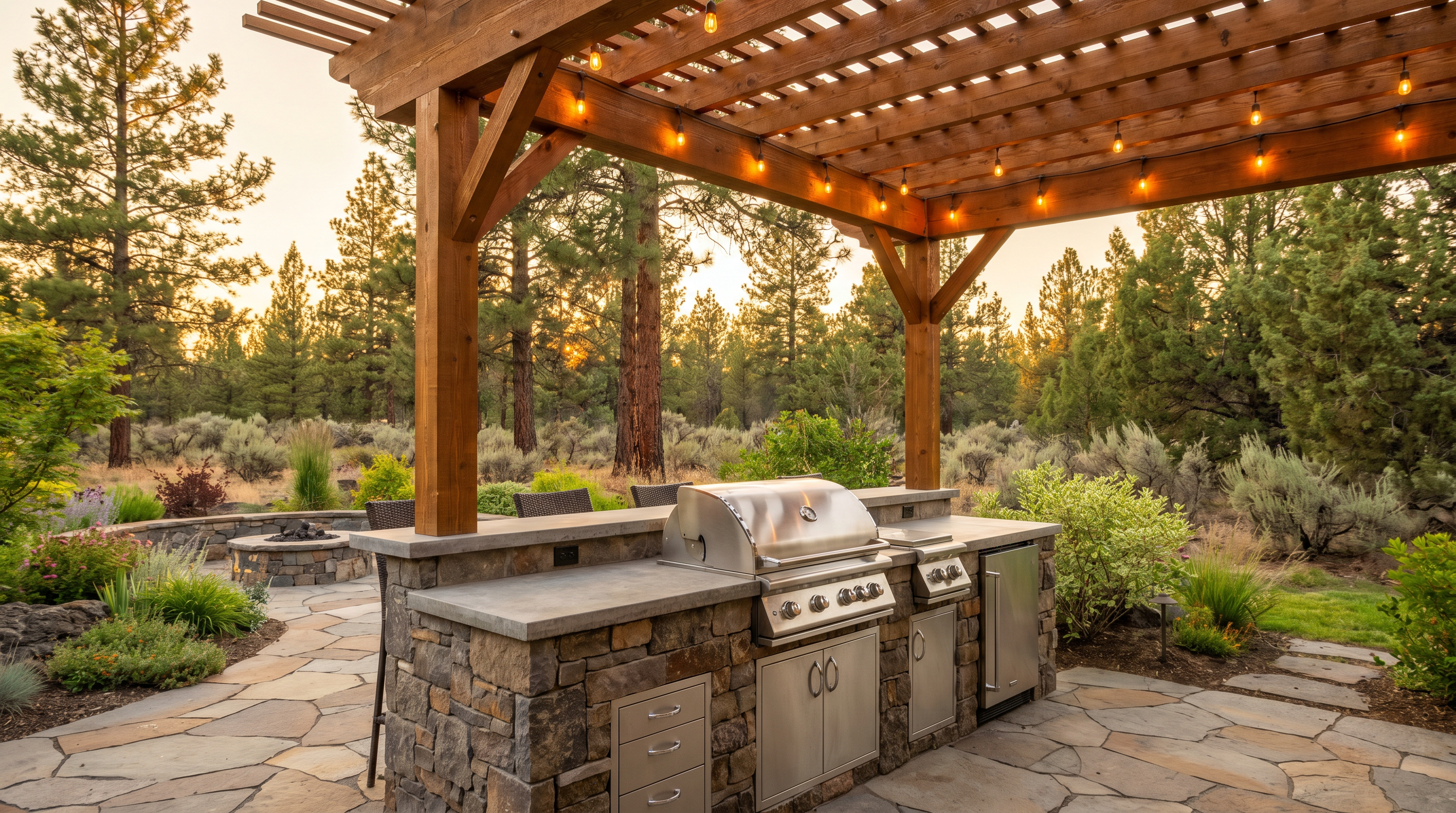 How Much Does an Outdoor Kitchen Cost in Bend, Oregon?